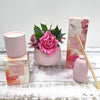 Planter Pot Ceramic in Pink Australian Native Collection Clearance