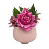 Planter Pot Ceramic in Pink Australian Native Collection Clearance