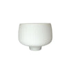 Planter Pot Ceramic in White Australian Native Collection Clearance