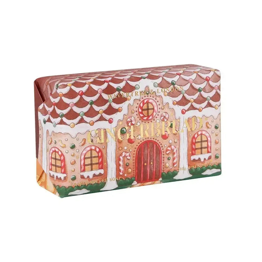 Pre Order Only - Christmas Limited Edition Wavertree & London Gingerbread 200g Soap Bar 2025-Candles2go