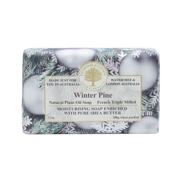 Pre Order Only - Christmas Limited Edition Wavertree & London Winter Pine 200g Soap Bar 2025-Candles2go