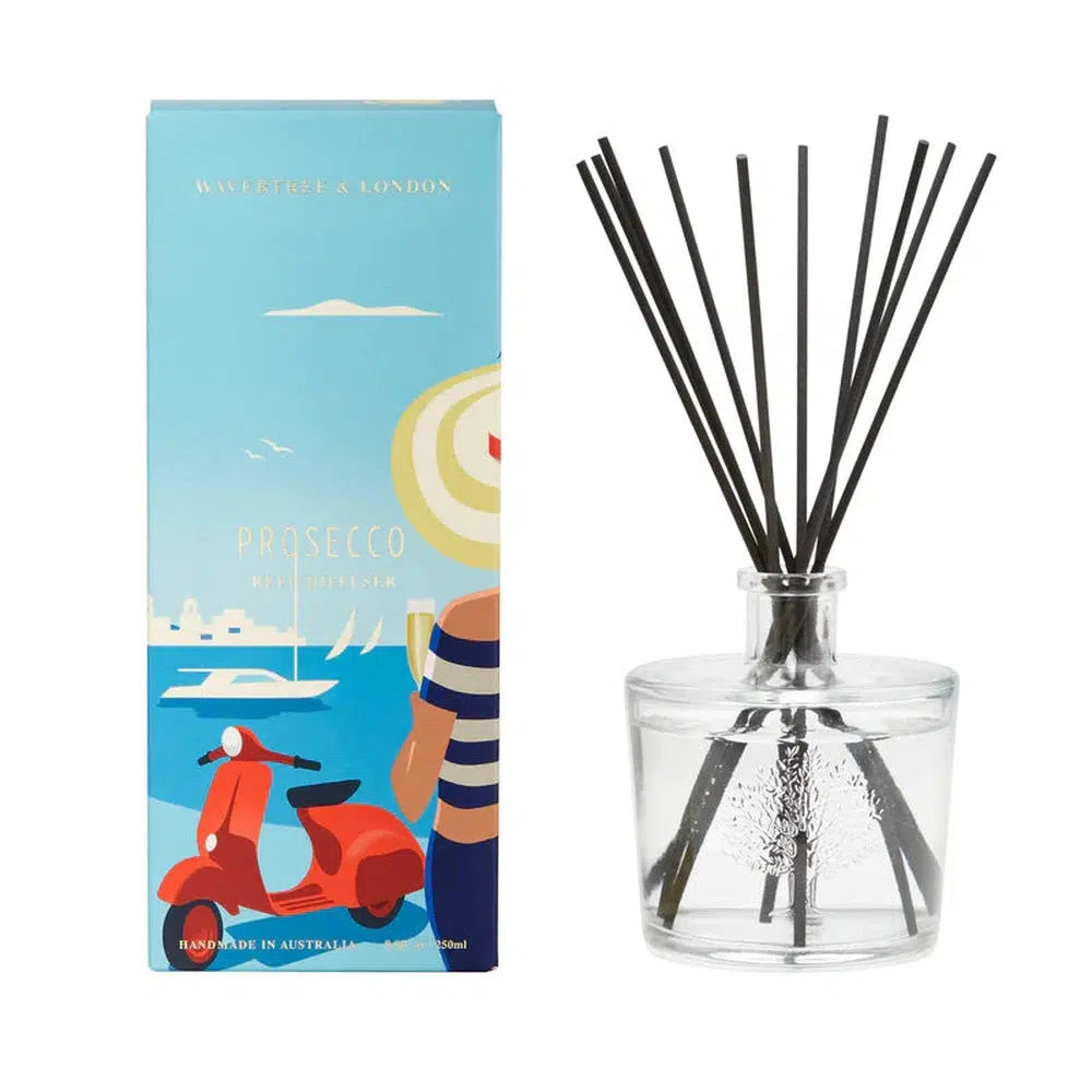 Prosecco Diffuser 200ml by Wavertree and London-Candles2go