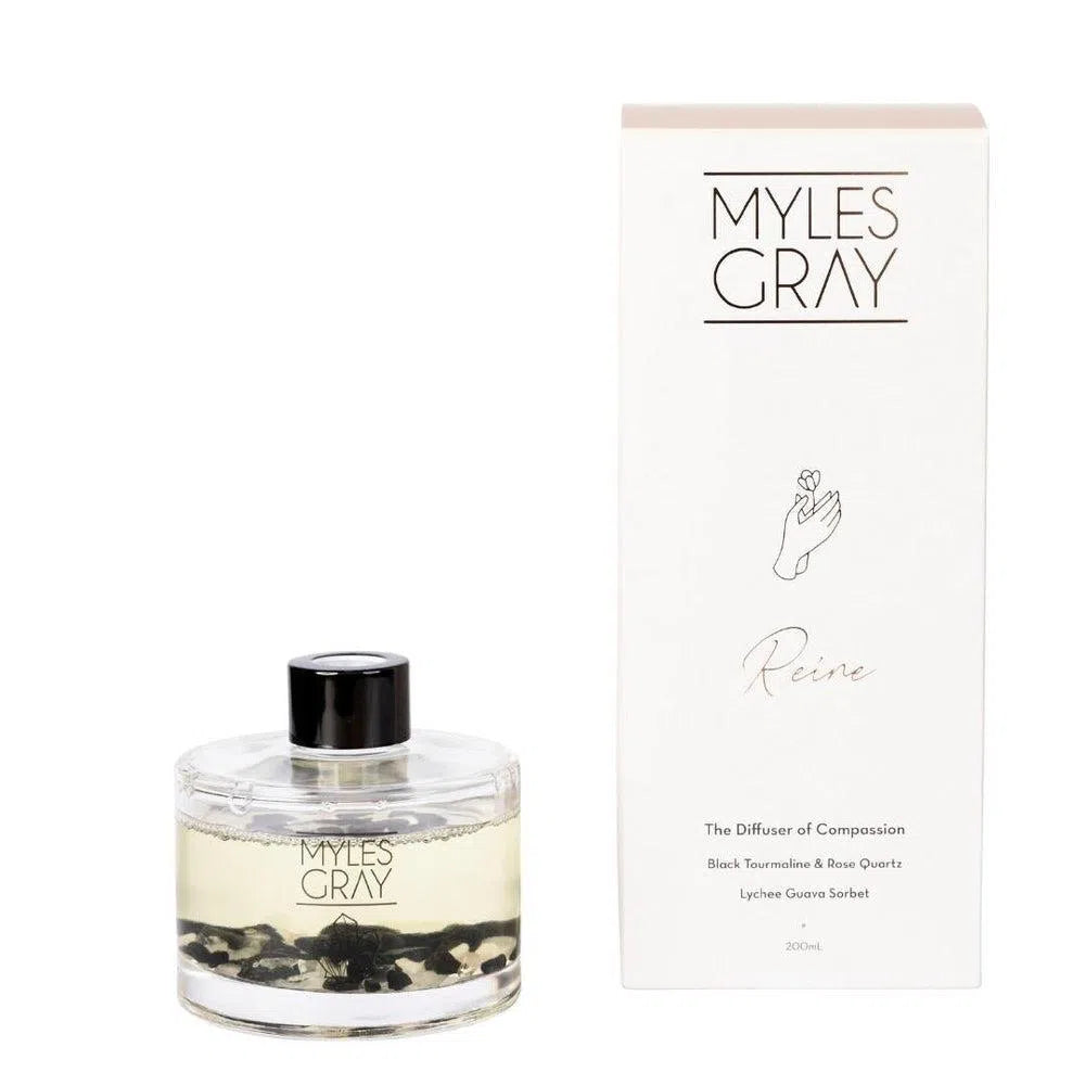 Reine Compassion 200ml Crystal Infused Diffuser by Myles Gray-Candles2go