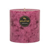 Rose Peony Round 10 x 10cm Pillar Candle by Elume