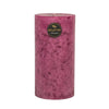 Rose Peony Round 10 x 20cm Pillar Candle by Elume