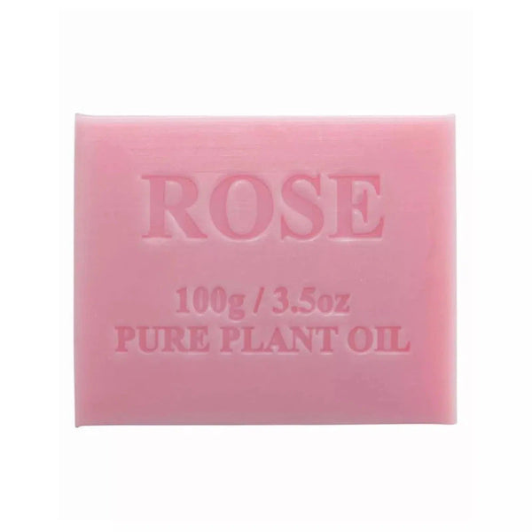 Rose Pure Plant Oil 100g Soap by Wavertree & London-Candles2go