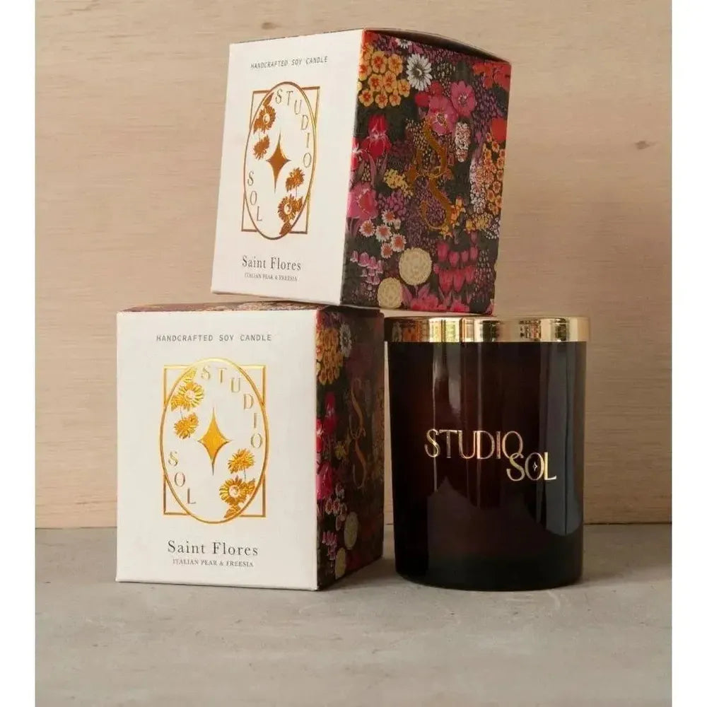 Saint Flores 200g Candle by Studio Sol Limited Edition-Candles2go