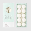 Sea Salt Pack of 10 Tealight Candles by Palm Beach