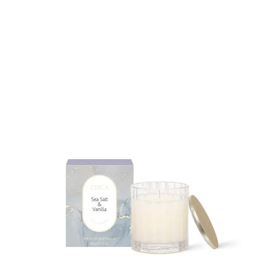 Seasalt and Vanilla 350g Candle by Circa-Candles2go