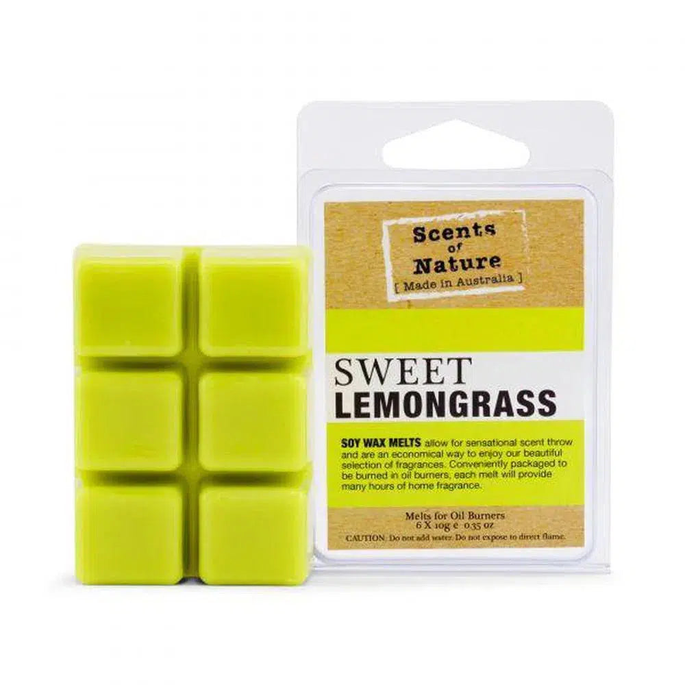 Soy Melts 60g by TIlley Australia SoN Sweet Lemongrass-Candles2go