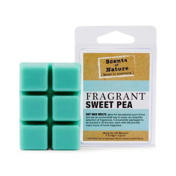 Soy Melts 60g by TIlley Australia SoN Sweet Pea-Candles2go