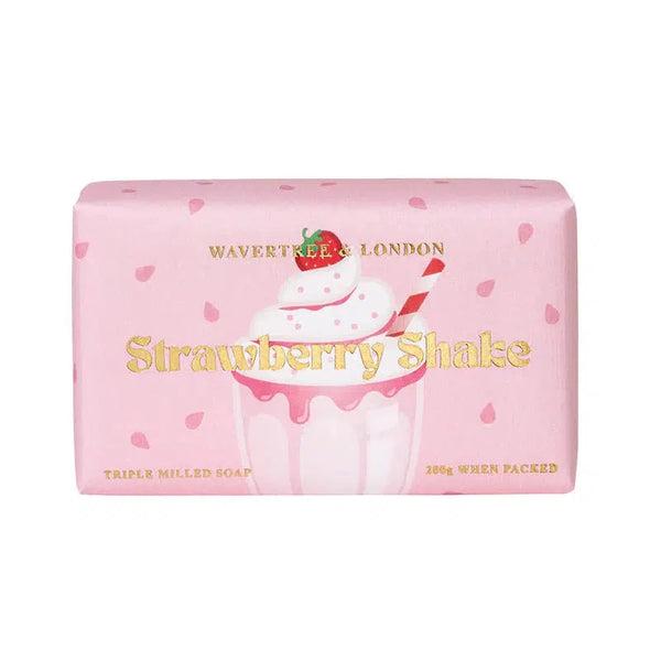 Strawberry Shake Soap 200g by Wavertree and London Australia-Candles2go