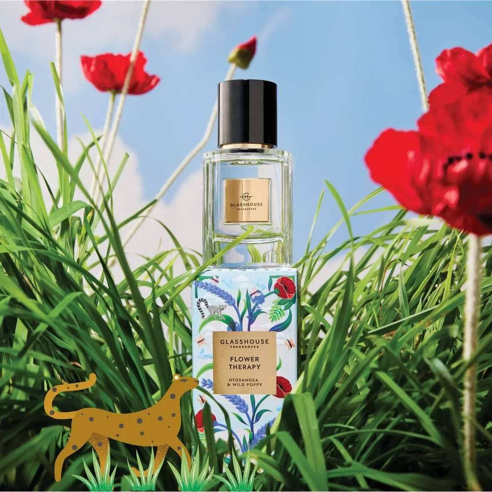 Summer Refresh Limited Edition Flower Therapy 30ml Parfume by Glasshouse Fragrances-Candles2go