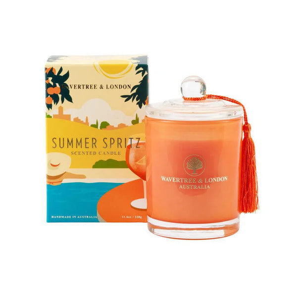 Summer Spritz Candle 330g by Wavertree and London Australia-Candles2go