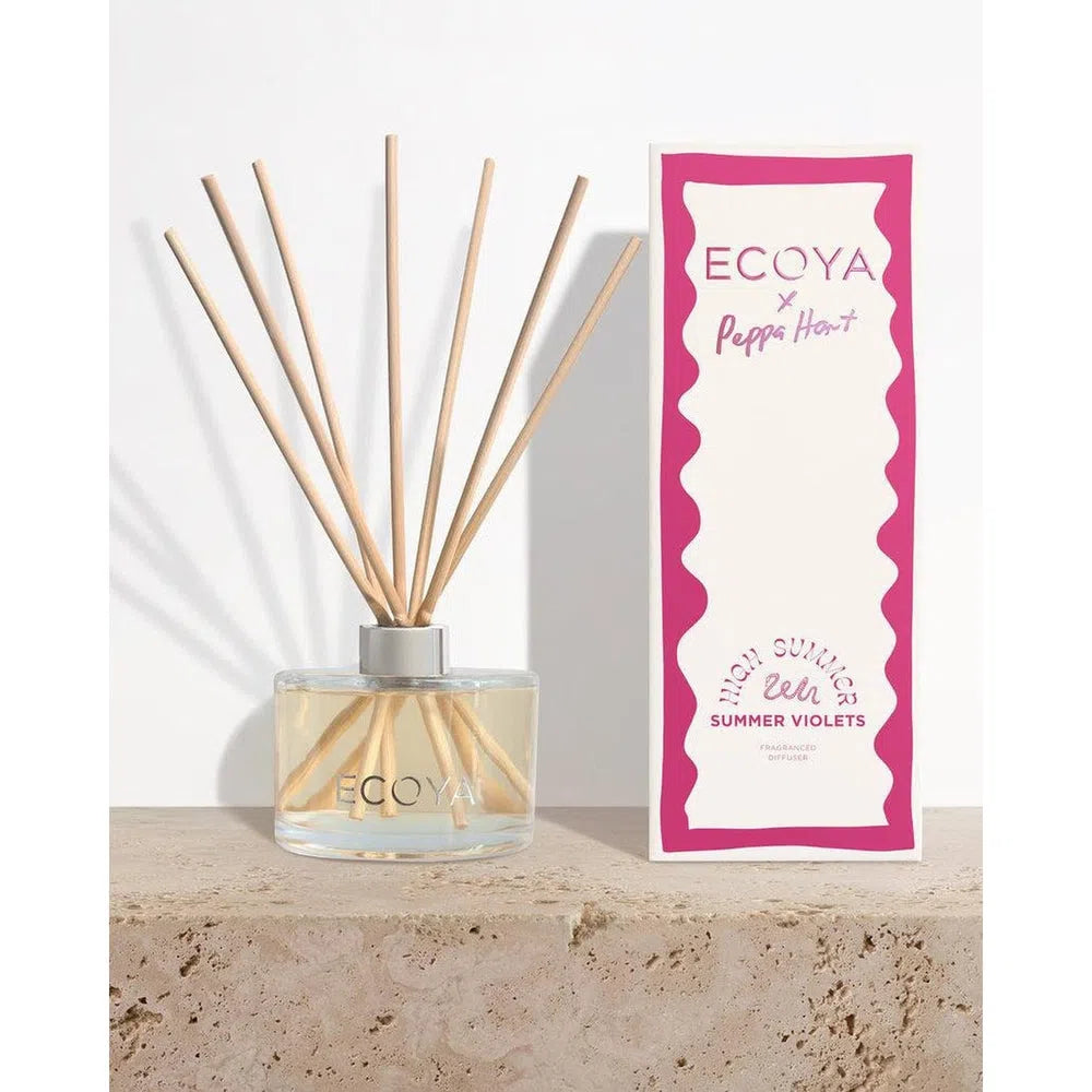 Summer Violets Limited Edition Diffuser 200ml by Ecoya-Candles2go