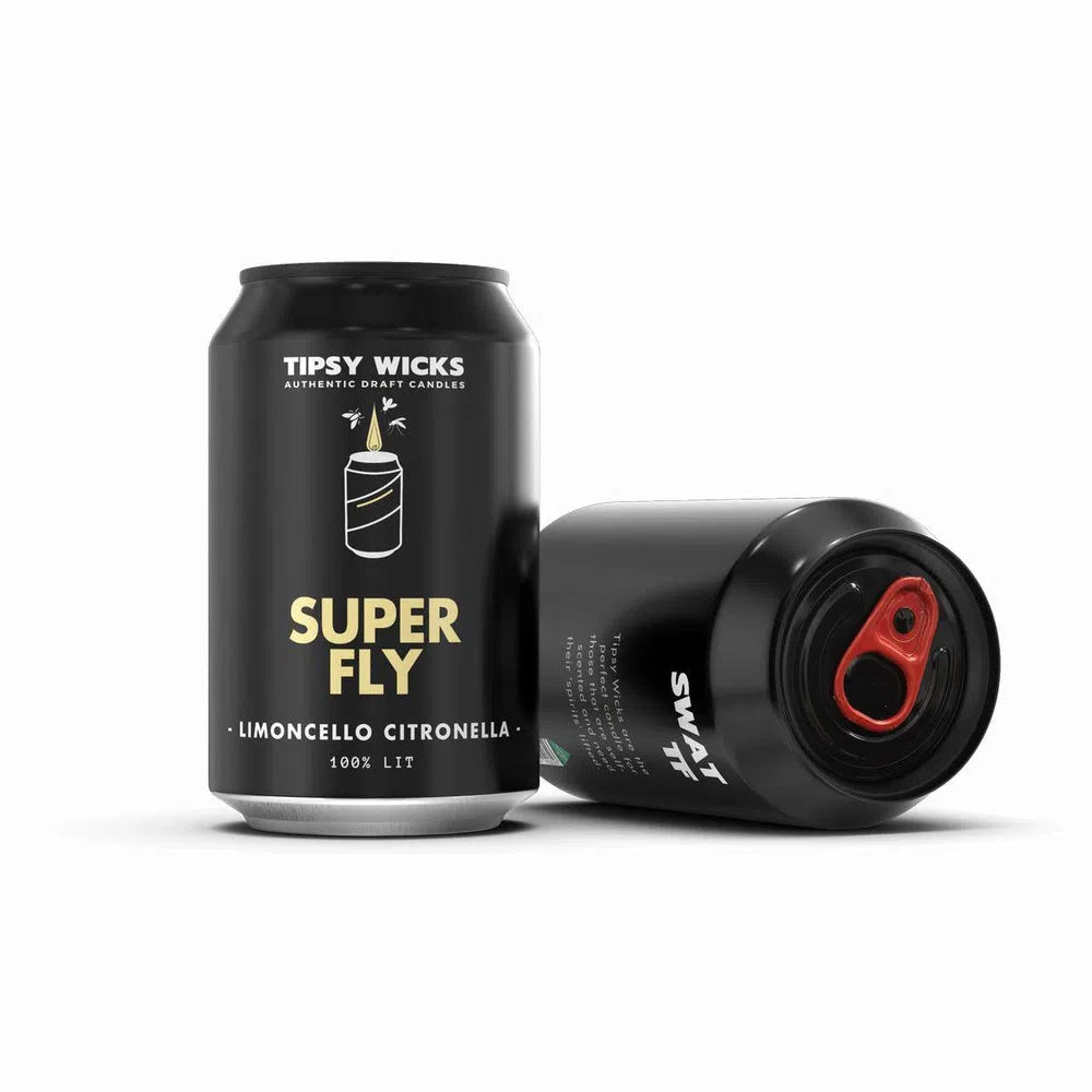 Super Fly Candles in a Can 300g by Tipsy Wicks-Candles2go