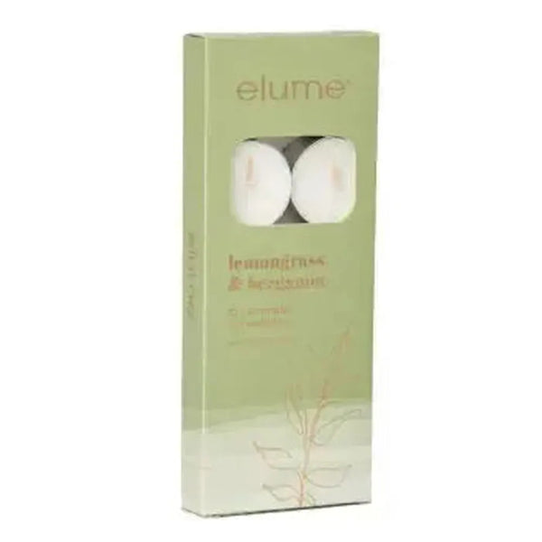 Thai Lemongrass Tealights 10 Pack by Elume-Candles2go