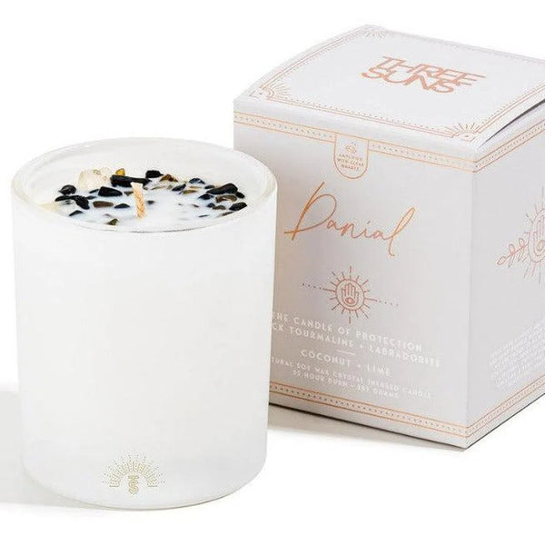 Three Suns Danial 285g Crystal Candle Coconut & Lime-Candles2go