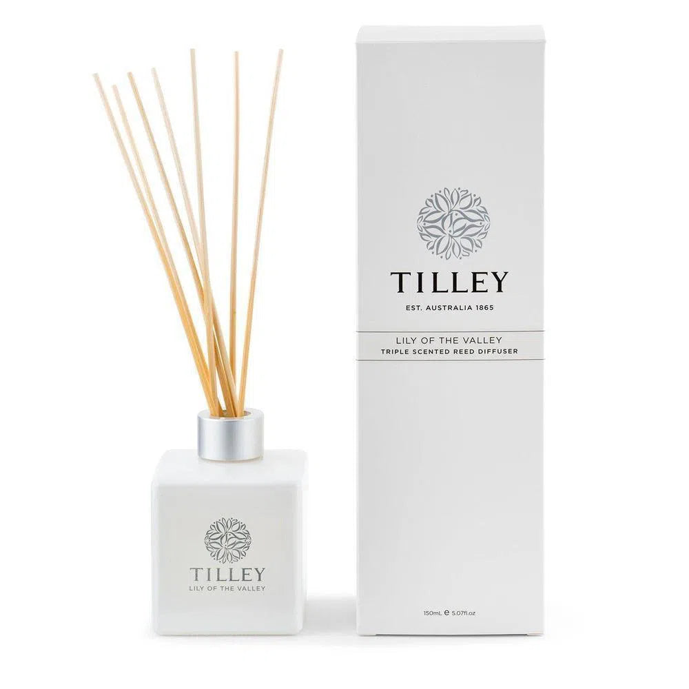 Tilley Reed Diffusers Lily Of The Valley Aromatic Reed Diffuser 150ml-Candles2go