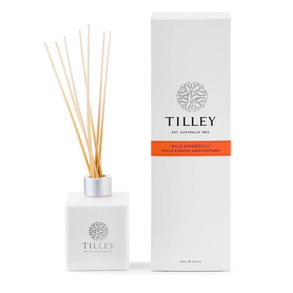 Tilley Reed Diffusers Wild Gingerlily Aromatic Reed Diffuser 150ml-Candles2go