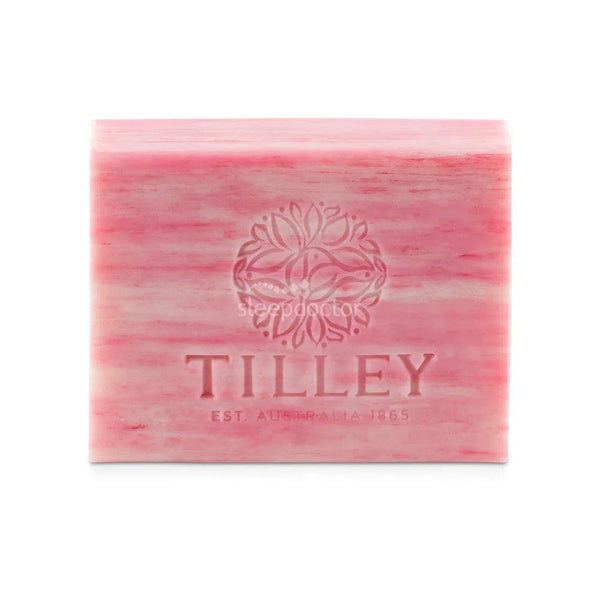 Tilley Soaps Australia Pink Lychee Pure Vegetable Soap 100g Bar-Candles2go