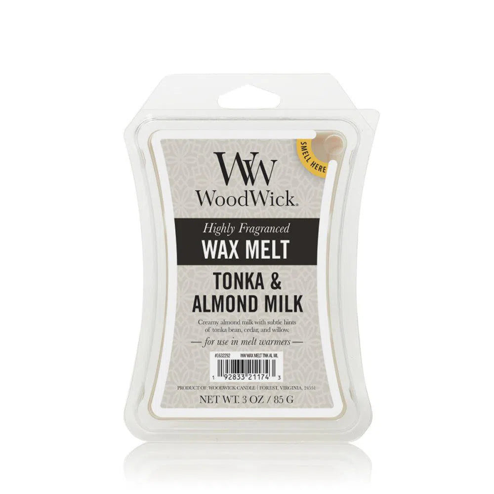 Tonka & Almond Milk Wax Melt Pack Woodwick-Candles2go
