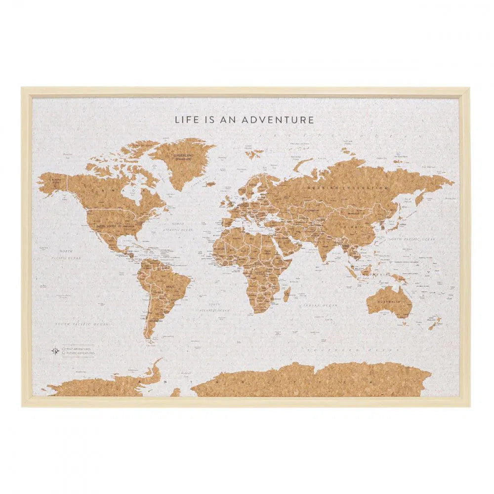 Travel Board Large Australia Map-Candles2go