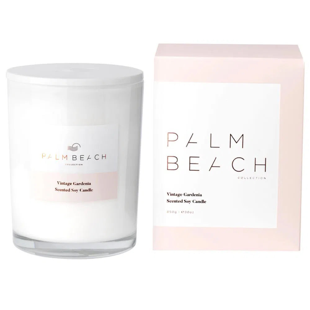 Vintage Gardenia 850g Deluxe by Palm Beach-Candles2go