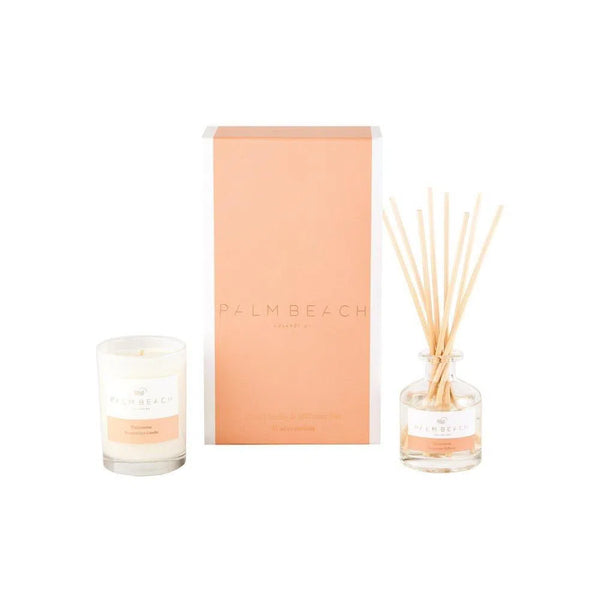 Watermelon Mini Candle and Diffuser Set by Palm Beach-Candles2go