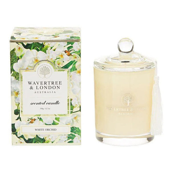 Wavertree and London Australia 360g White Orchid-Candles2go
