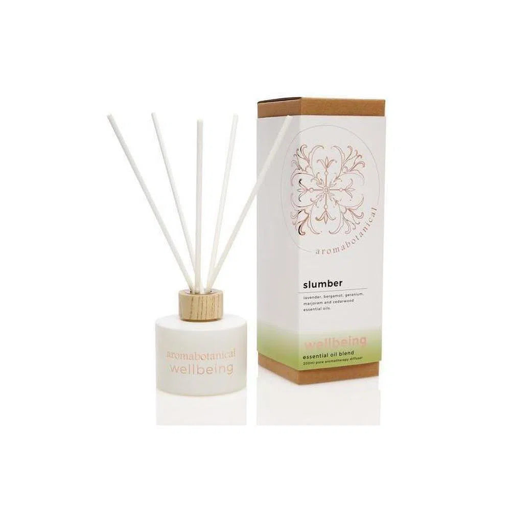 Wellbeing Slumber Reed Diffuser 200ml by Aromabotanical Diffusers-Candles2go