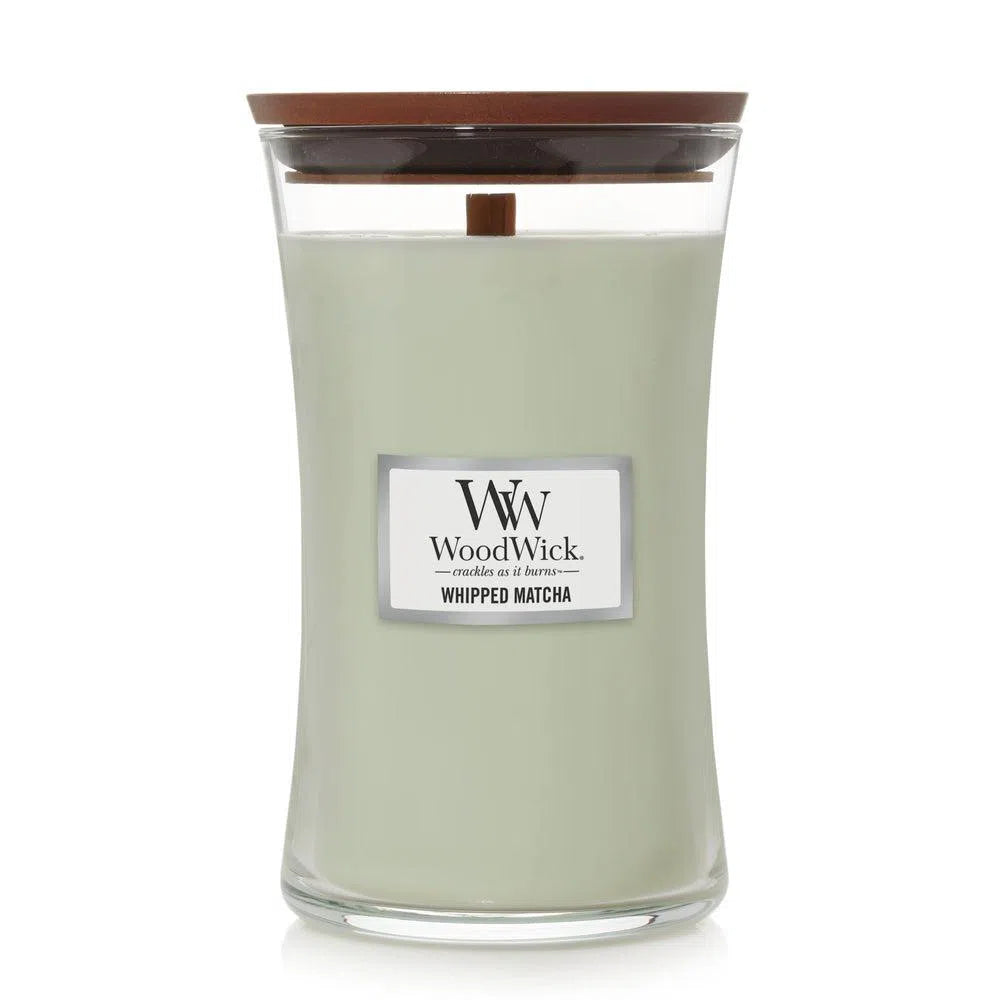 Whipped Matcha 609g Large Candle by Woodwick-Candles2go