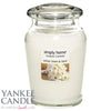 White Linen and Lace 340g Jar Medium Yankee Candle