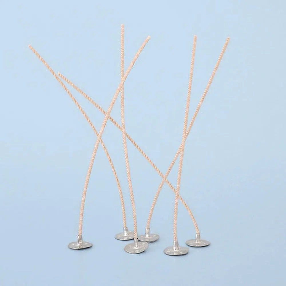 Wicks HTP 126 - 150mm Long Wick Tab 20mm x 6mm (Pack of 100)-Candles2go