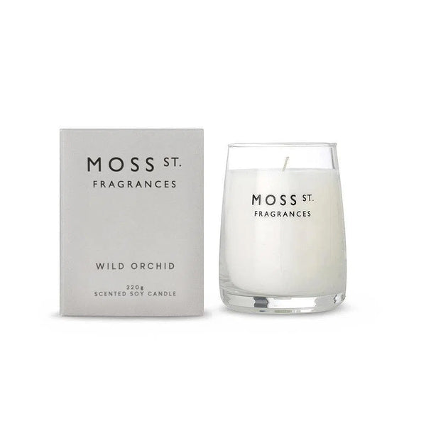 Wild Orchid 320g Candle by Moss St Fragrances-Candles2go
