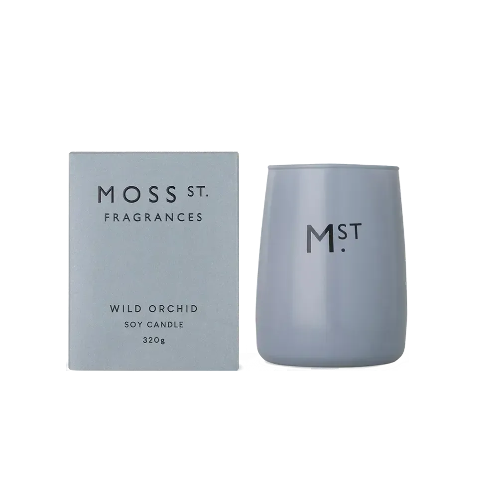Wild Orchid 320g Candle by Moss St Fragrances-Candles2go