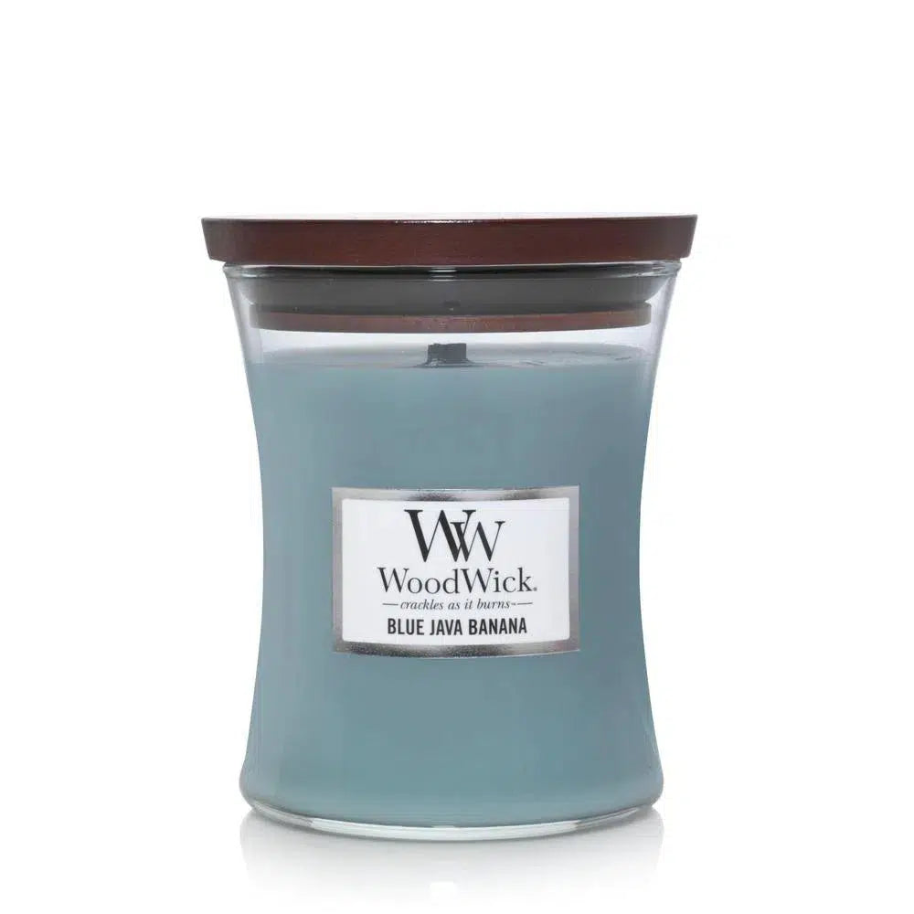 Woodwick Candles 275g Candle Blue Java Banana DISCONTINUED-Candles2go