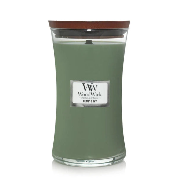 Woodwick Candles Large Candle 609g Hemp Ivy-Candles2go