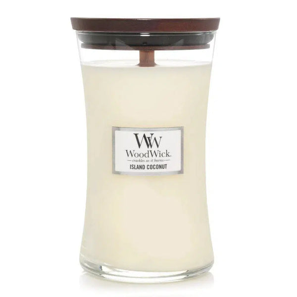 Woodwick Candles Large Candle 609g Island Coconut-Candles2go
