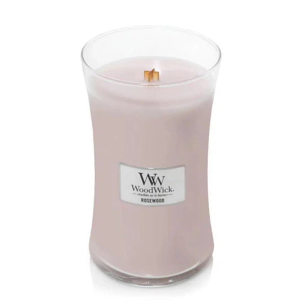 Woodwick Candles Large Candle 609g Rosewood-Candles2go