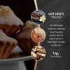 Woodwick Trilogy Candle Cafe Sweets 275g Jar