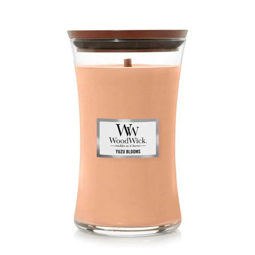 Yuzu Blooms 609g Jar by Woodwick Candle-Candles2go