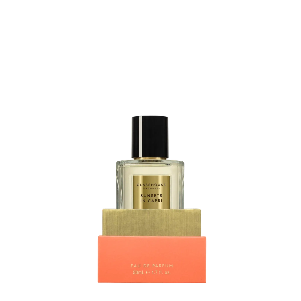 Glasshouse Perfumes Sunsets In Capri 50ml Parfum Spray-Candles2go